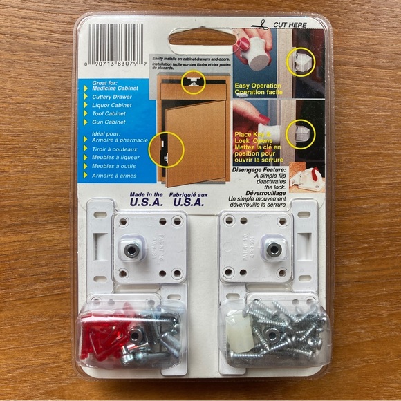 SAFETY 1ST Set of Four Tot Loks NEW - Picture 2 of 2